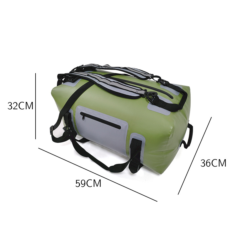 Bolsa de equipaje portátil, impermeable, para llevar al hombro, bolso de viaje