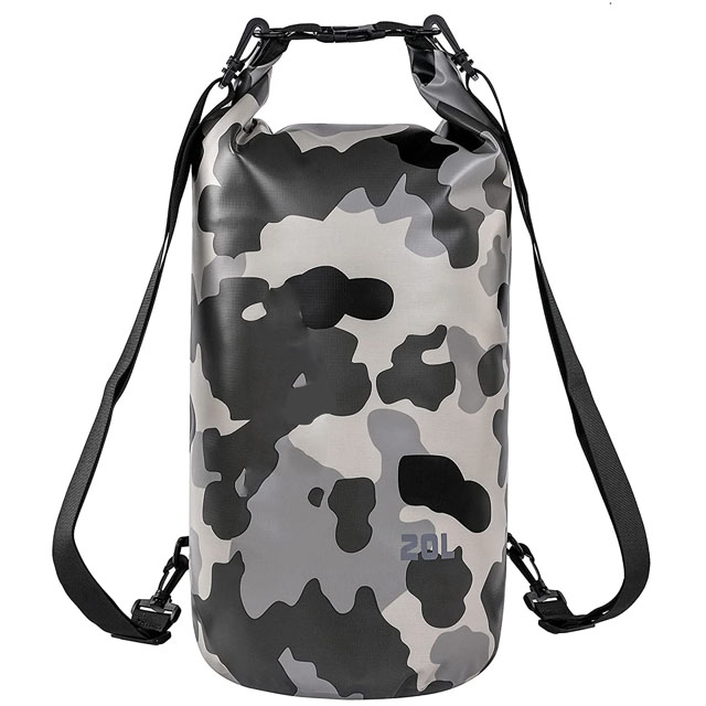 Mochila impermeable con bolsa seca de 5 l, 10 l, 20 l, 30 l y 40 l, bolsas impermeables flotantes con parte superior enrollable para kayak, navegación y natación
