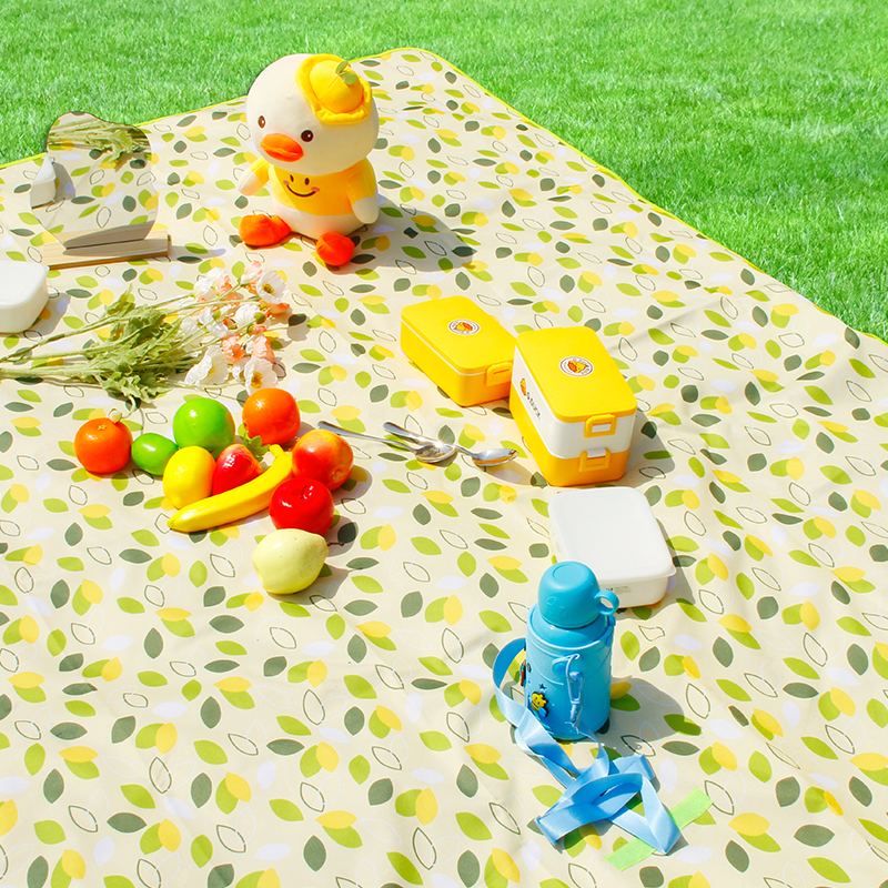 Manta de picnic para acampar multicolor: manta de picnic impermeable para exteriores