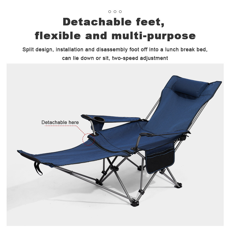 Tumbona de playa plegable y ajustable