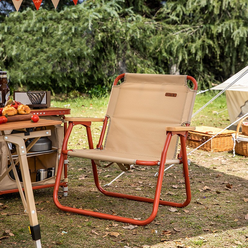 Silla de camping plegable portátil individual o doble