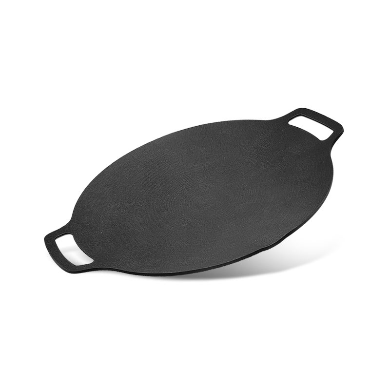 Parrilla antiadherente para barbacoa de exterior para acampar: de hierro fundido o aleación de aluminio