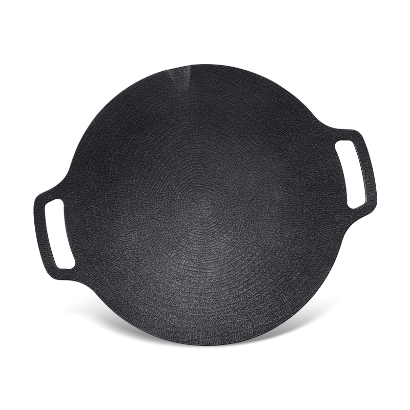 Parrilla antiadherente para barbacoa de exterior para acampar: de hierro fundido o aleación de aluminio