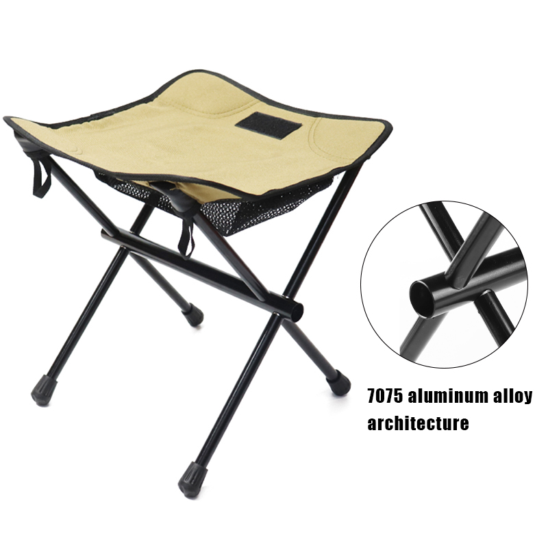 Taburete plegable para exteriores - Silla de camping Mazar para pesca y acampada