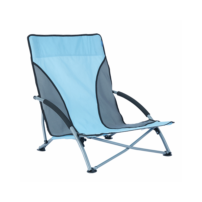 Silla baja de playa plegable para actividades al aire libre