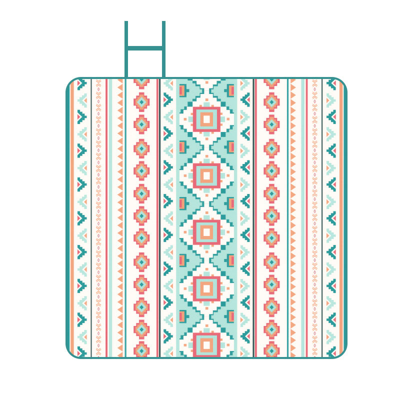 Esterilla de picnic Oxford impermeable de estilo nacional para acampar