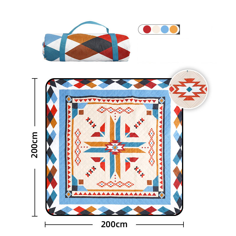 Esterilla de picnic Oxford impermeable de estilo nacional para acampar