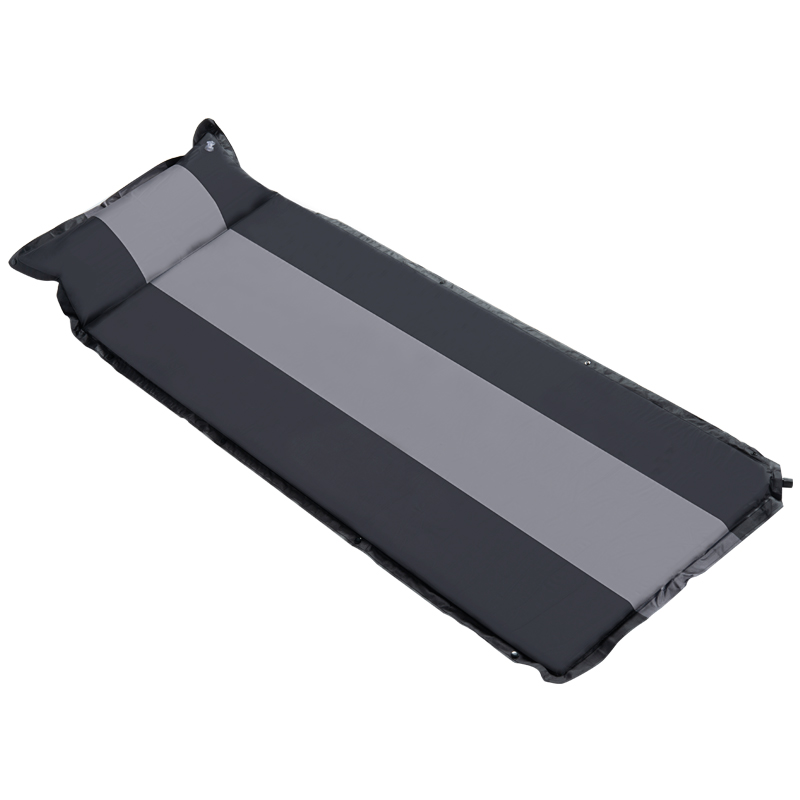 Colchón autoinflable para dormir para acampar al aire libre con almohada