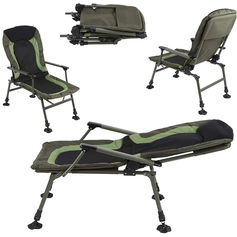 Silla de camping plegable portátil al aire libre