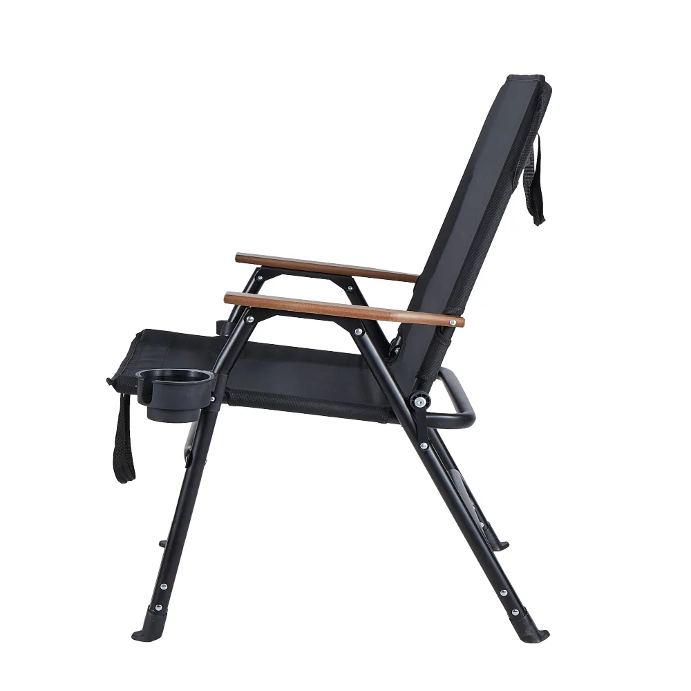 Silla de camping plegable y portátil