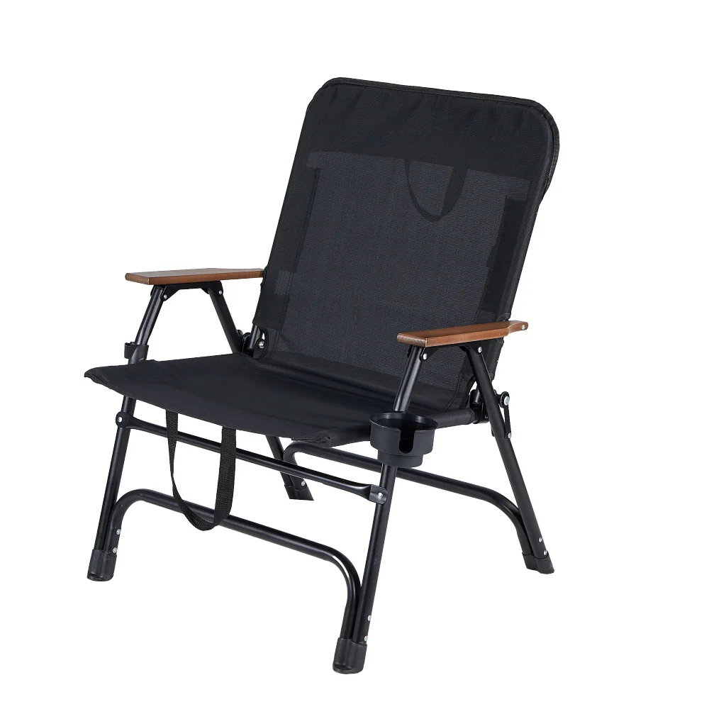 Silla de camping plegable y portátil