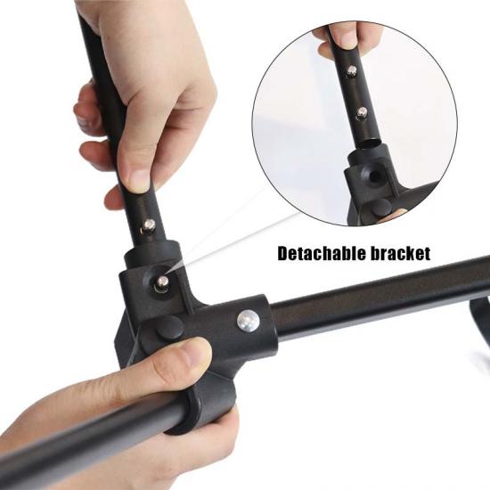 Silla de camping portátil de aluminio con respaldo alto - Sillas de senderismo plegables para exteriores