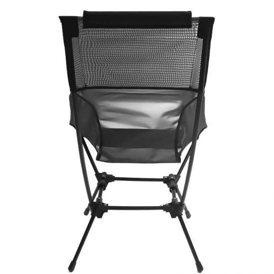 Silla plegable de camping de malla transpirable