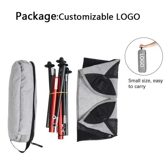 Silla de camping plegable de aluminio ultraligera - Silla de playa portátil