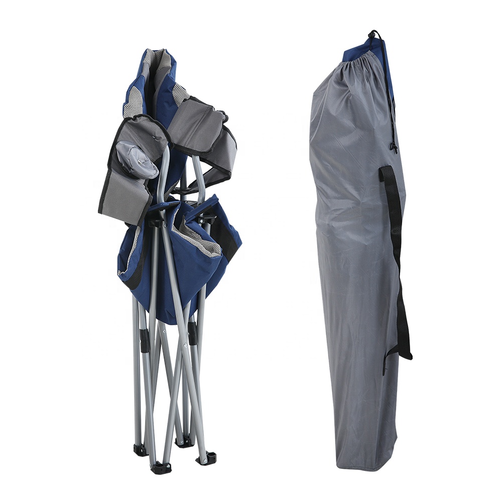 Silla de pesca portátil personalizada para playa - Silla de viaje plegable para acampar