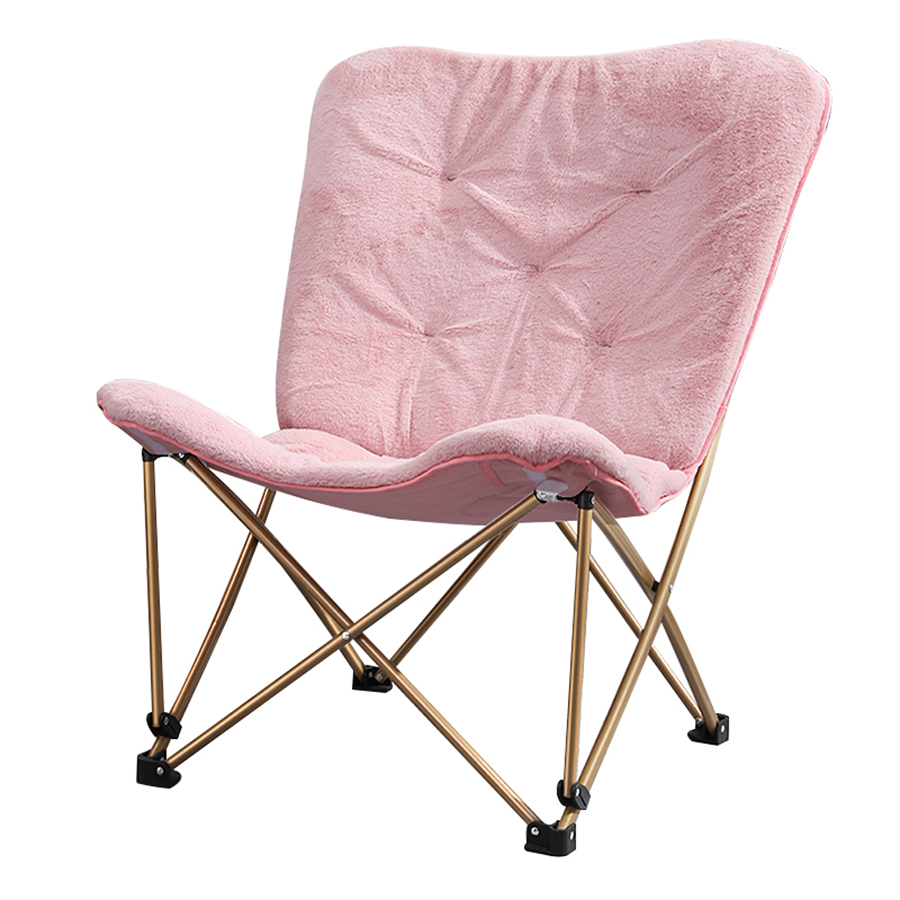 Silla plegable de aluminio con forma de mariposa para niños