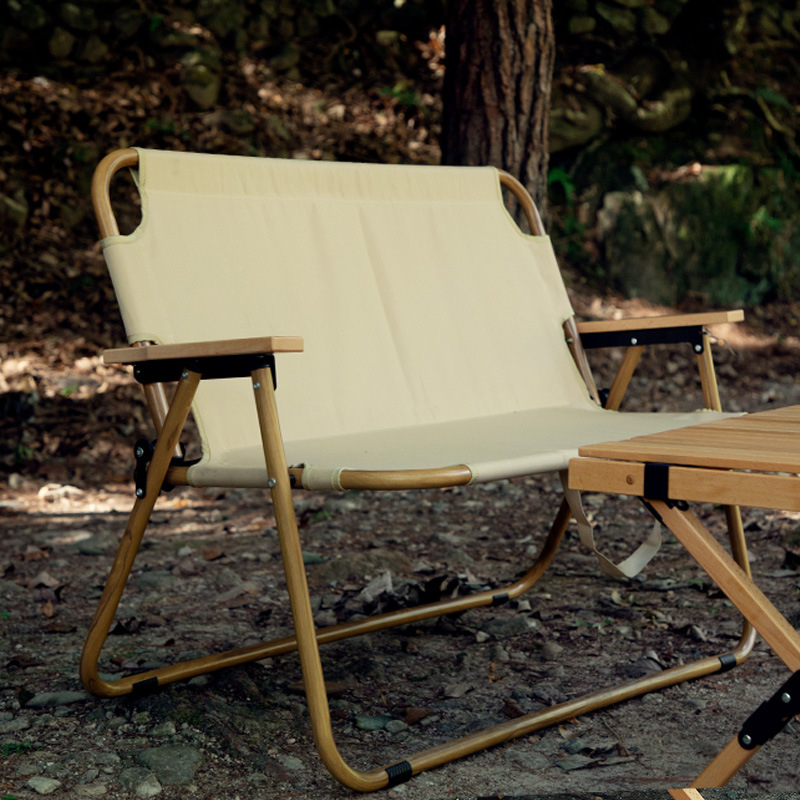 Sillas dobles para exteriores para playa, jardín, camping y picnic