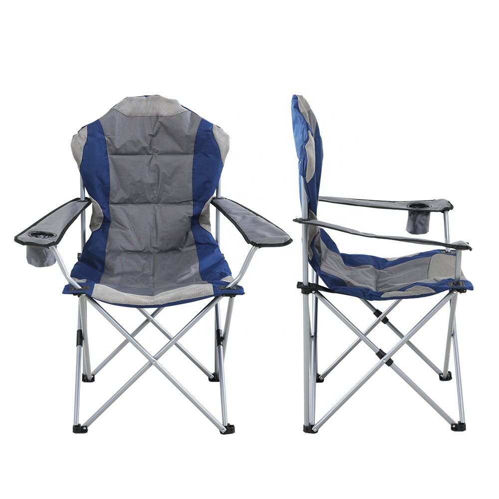 Silla de pesca portátil personalizada para playa - Silla de viaje plegable para acampar