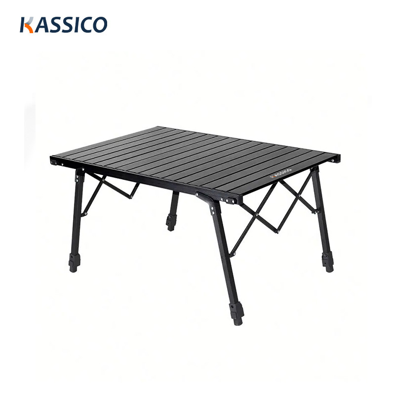 Mesas de camping de aluminio de altura regulable