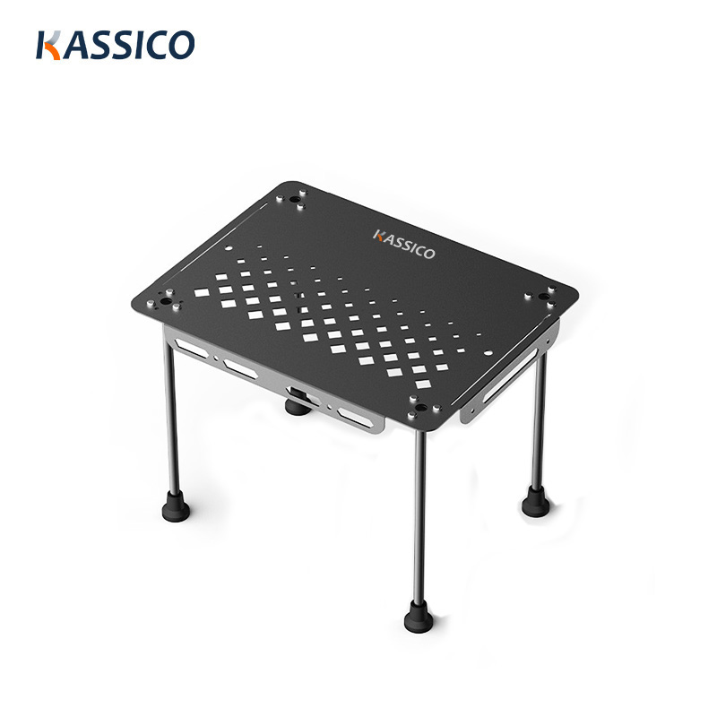 Mesa de picnic plegable para acampar al aire libre con orificio para colgar en el lateral