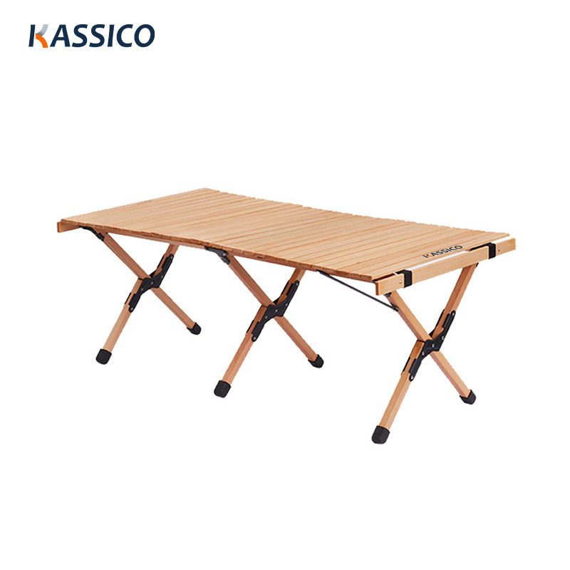 Mesa de comedor plegable rectangular portátil