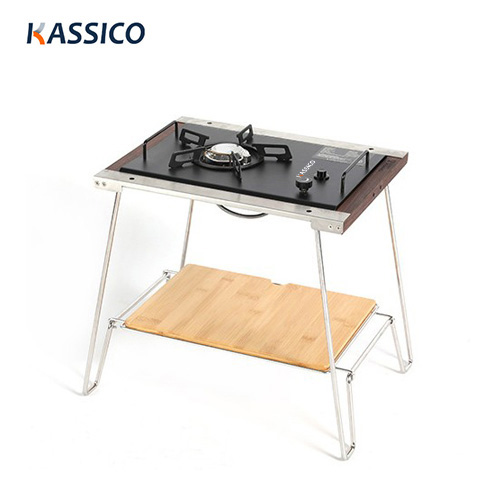 Mesa de picnic para barbacoa de doble capa - Mesa combinada IGT