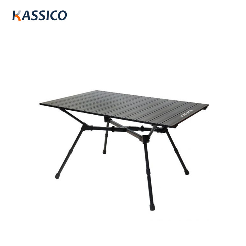 Mesa de camping plegable de aluminio Stable X-Bar