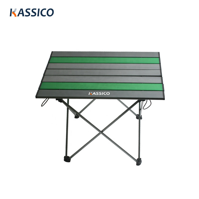 Mesa de picnic para acampar, plegable, ligera y fácil de transportar