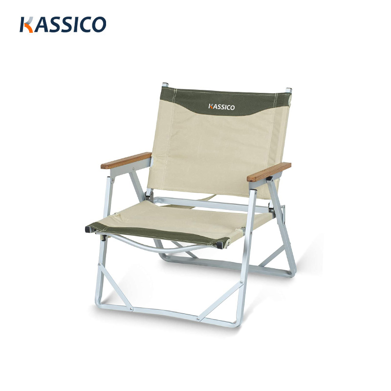 Silla plegable ultraligera de aluminio para acampar, para playa, pesca y jardín, con correa para el hombro