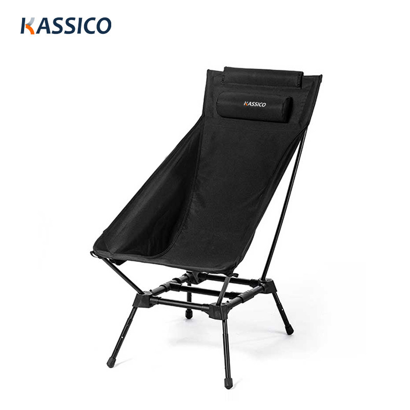 Silla de playa para acampar ajustable y resistente, plegable y ultraligera de 2 posiciones