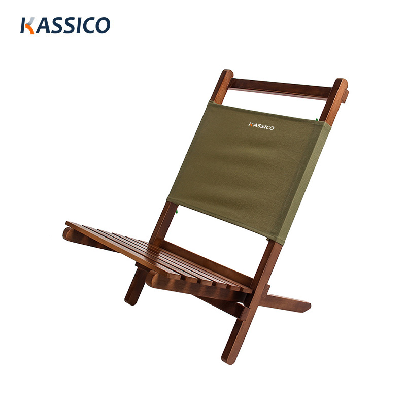 Sillón plegable de madera para patio, porche, terraza y césped