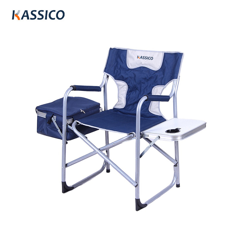 Sillón de director plegable y duradero personalizado con portavasos