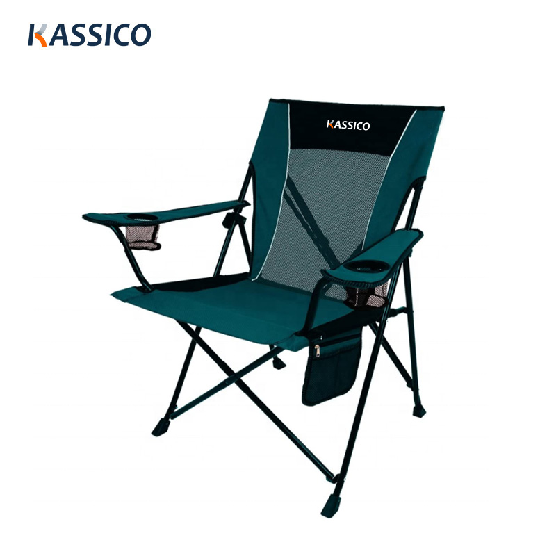 Silla portátil para acampar y hacer deporte con doble bloqueo