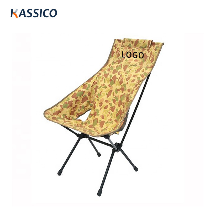 Silla plegable portátil para exteriores.