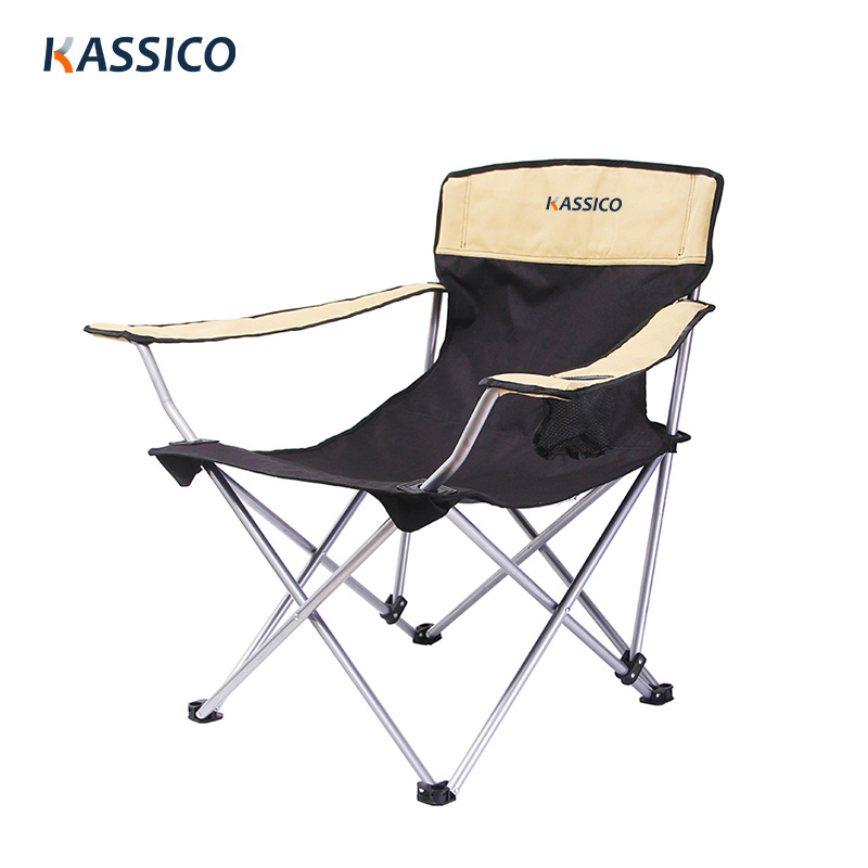 Silla de camping de aluminio | Silla reclinable ligera