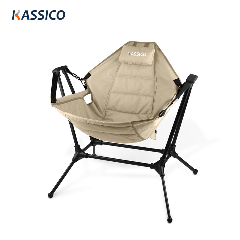 Mecedora plegable resistente: sillón relajante para acampar