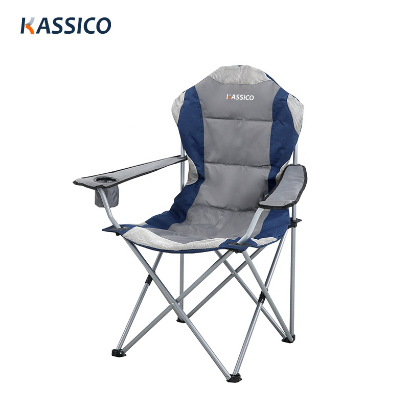 Silla de pesca portátil personalizada para playa - Silla de viaje plegable para acampar