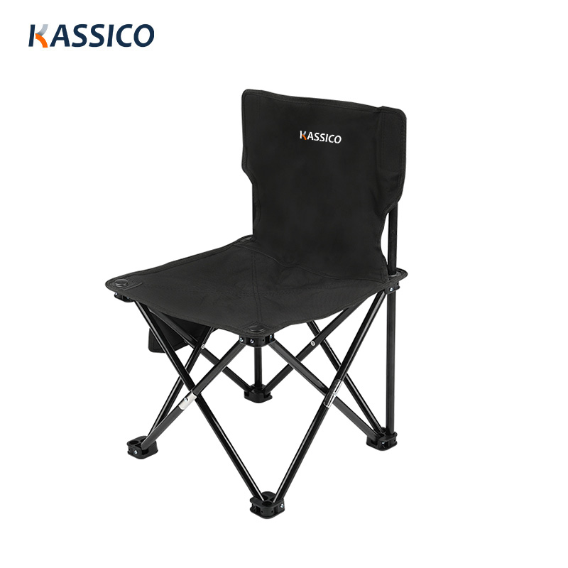 Silla de camping para pesca, plegable, sencilla y portátil