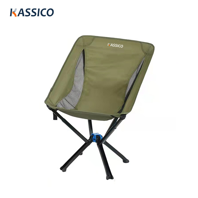 Silla plegable ultraligera para acampar al aire libre y pescar