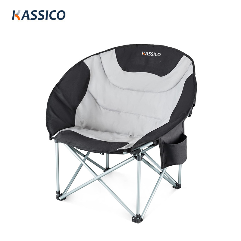 Silla de playa para acampar de gran tamaño y gruesa
