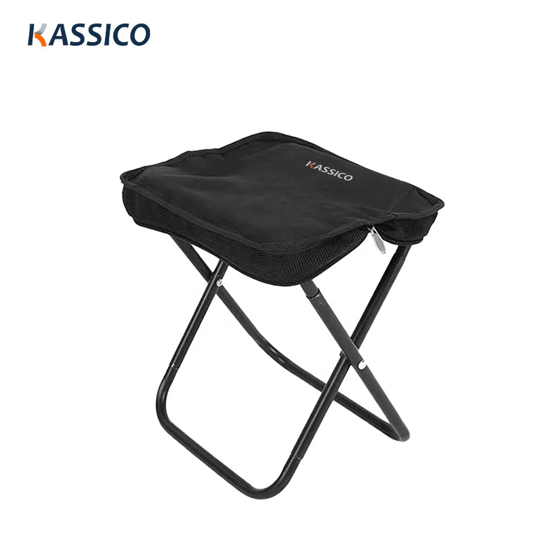 Mini taburete plegable portátil con bolsa de transporte con cremallera para acampar, viajar, hacer senderismo, hacer barbacoas, pescar y playa