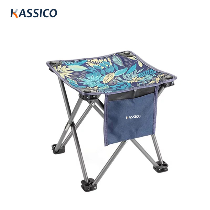 Taburete plegable para acampar