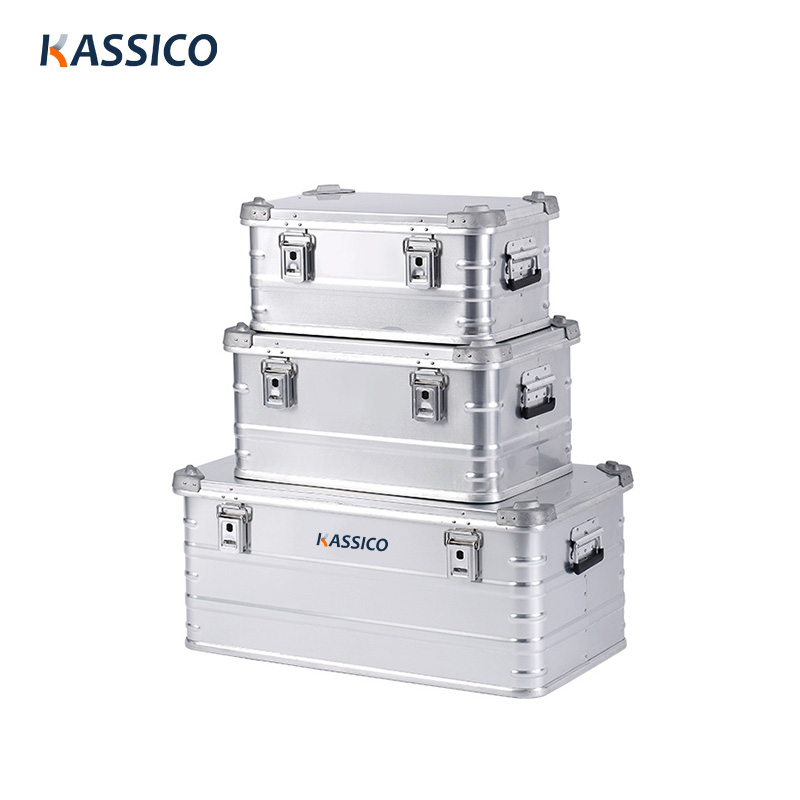 Cajas de almacenamiento y transporte de aluminio para acampar al aire libre, por tierra, 4x4 Offroad y Adventure