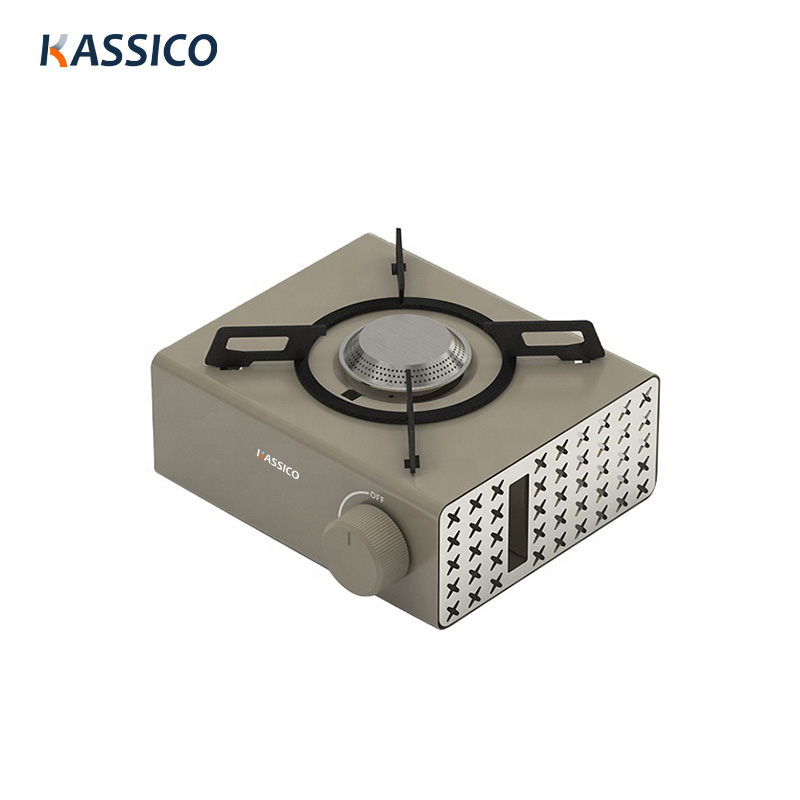 Quemador de gas butano portátil de 2000 W para camping al aire libre y picnic