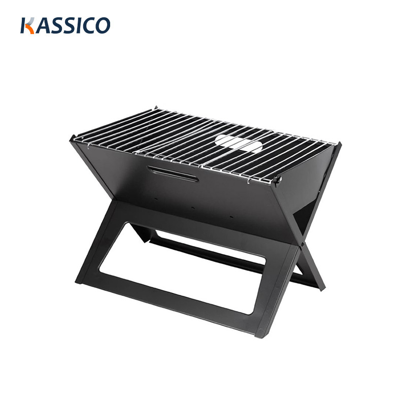 Parrillas para barbacoa plegables portátiles instantáneas en forma de X