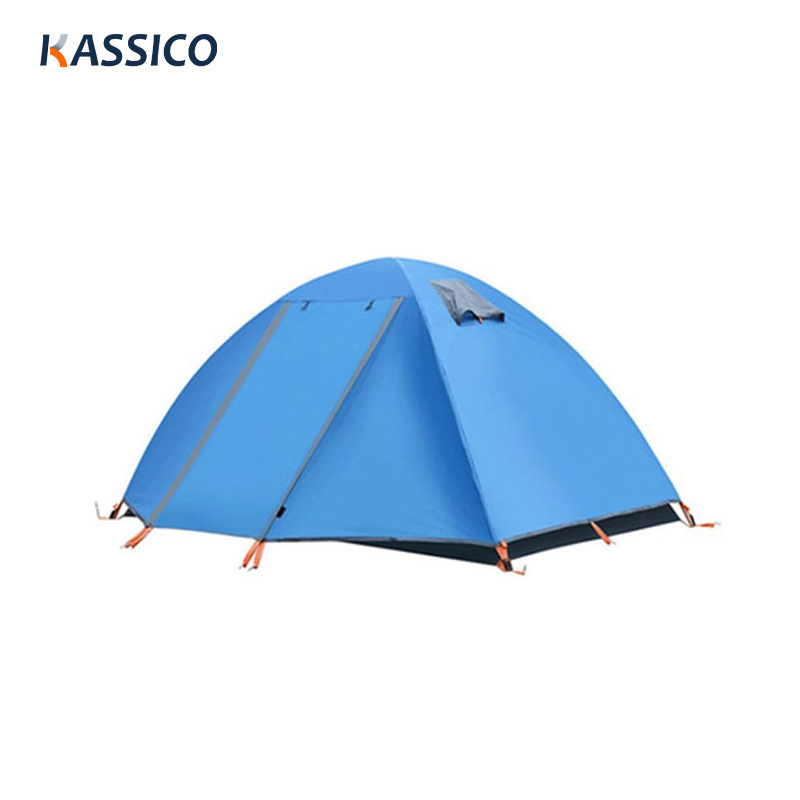 Tienda de campaña automática de doble capa para acampar, hacer senderismo, pescar y viajar