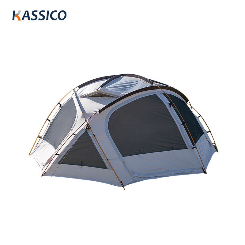 Tienda de campaña tipo domo de gran tamaño: tienda de campaña para picnic al aire libre con protección solar