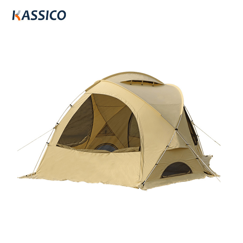 Tienda de campaña tipo domo para exteriores y refugios para el sol de gran venta