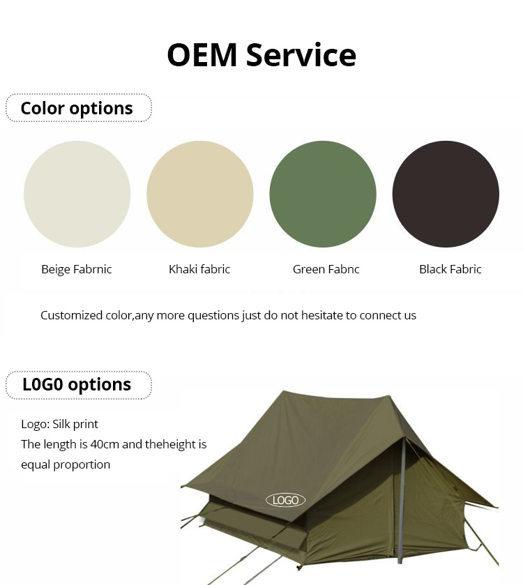 Tienda de marcha militar al aire libre impermeable