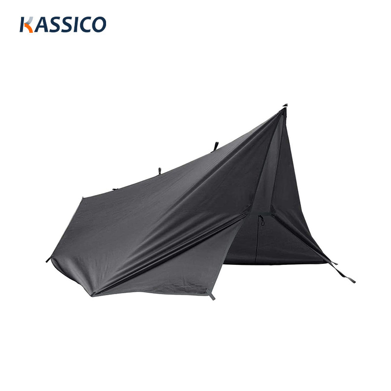 Tienda de campaña multifuncional impermeable con toldo y parasol